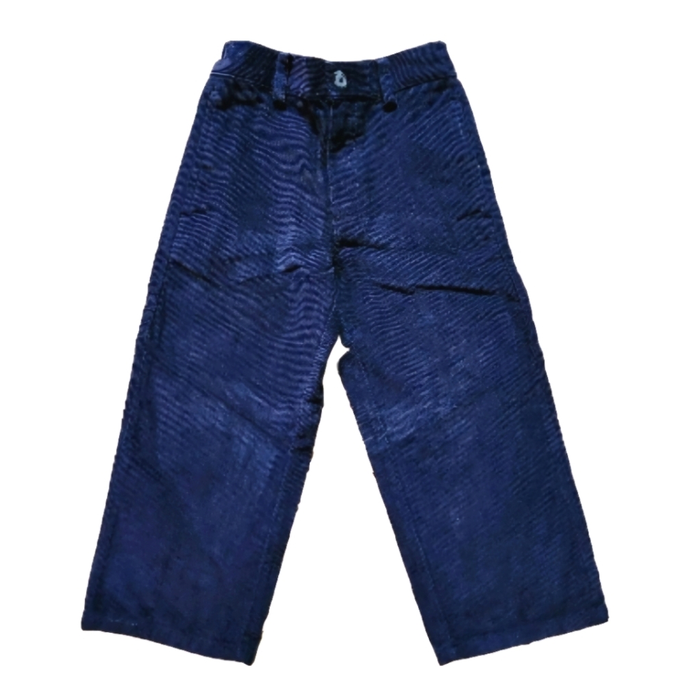 NWT VTG Hanna Andersson Corduroy Pants Size 4/5 Color Navy